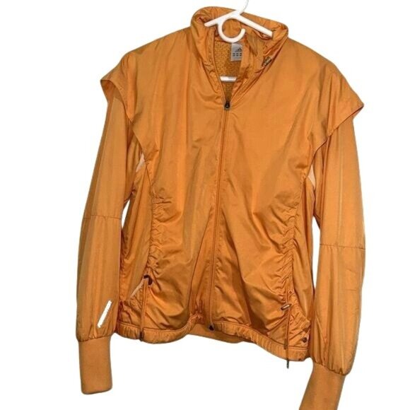 Adidas Orange Formotion Womens Jacket Size M - Picture 1 of 11